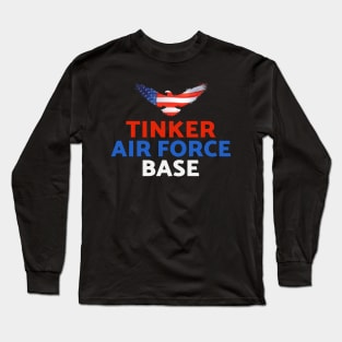 TINKER AIR FORCE BASE Long Sleeve T-Shirt